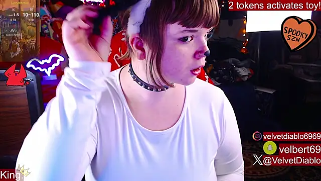 VelvetDiablo online show from 10-01-25, 11:33