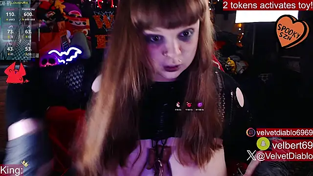 VelvetDiablo online show from 10-08-25, 11:57