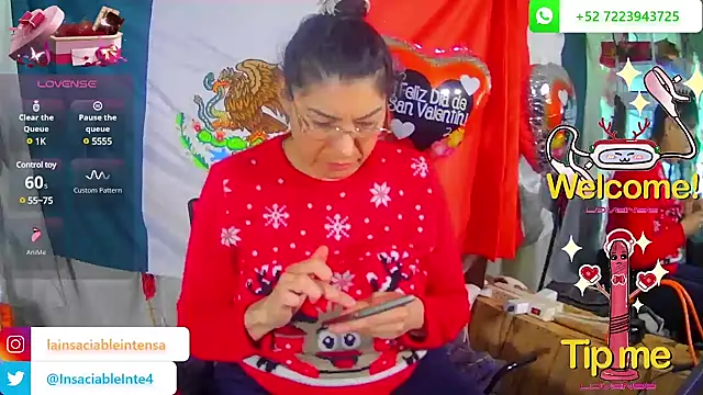 LaInsaciableIntensa online show from 02-14-25, 10:04