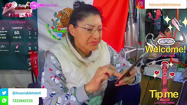 LaInsaciableIntensa online show from 03-04-25, 11:22