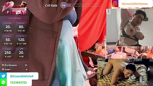 LaInsaciableIntensa online show from 03-21-25, 10:39