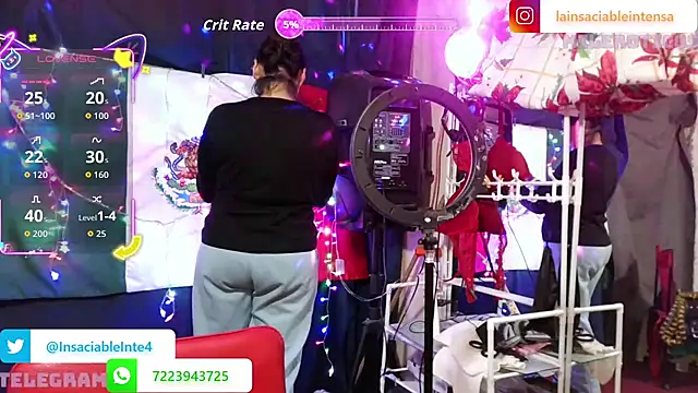 LaInsaciableIntensa online show from 01-10-26, 11:42