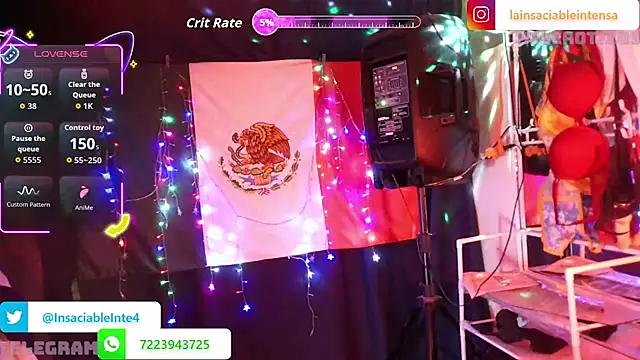 LaInsaciableIntensa online show from 04-17-26, 01:52