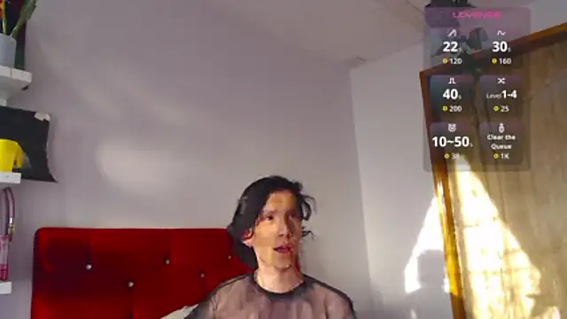 Snapshot of LAICK_01 chatting on 12-13-25, 10:15 LAICK 01 online show from 12-13-25, 10:15