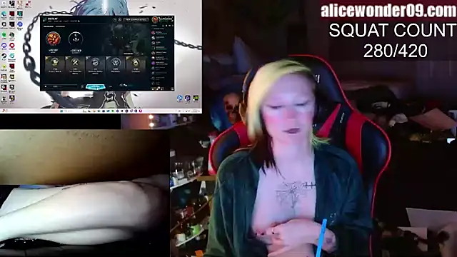 alicewonder09 online show from 01-19-25, 08:18