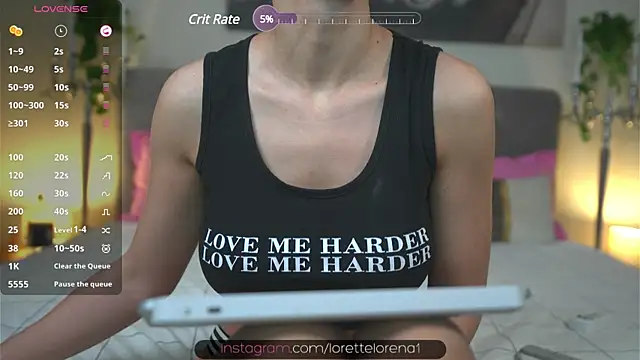 Lorettelorena online show from 01-20-25, 08:18