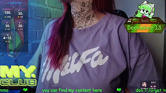 Witch Emma online show from 12-13-25, 07:53