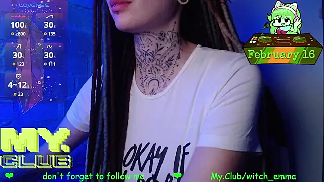 Witch Emma online show from 02-16-26, 07:04