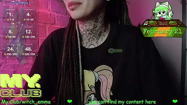Witch Emma online show from 02-21-26, 07:37