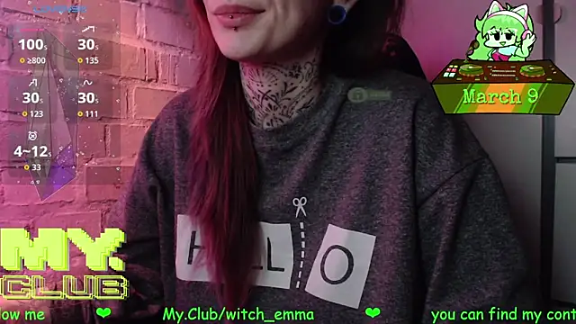 Witch Emma online show from 03-09-26, 07:56