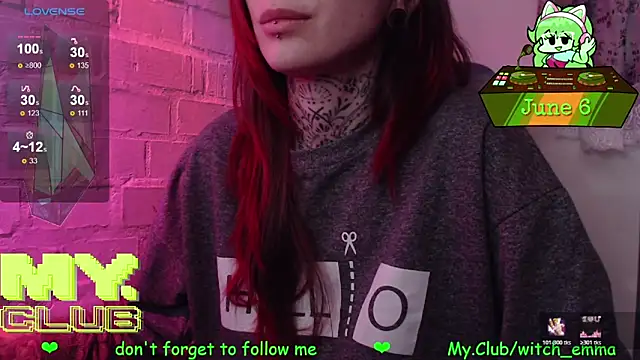 Snapshot of Witch_Emma chatting on 06-06-26, 05:56 Witch Emma online show from 06-06-26, 05:56