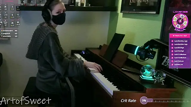 Snapshot of ArtofSweet chatting on 12-09-24, 12:12 ArtofSweet online show from 12-09-24, 12:12