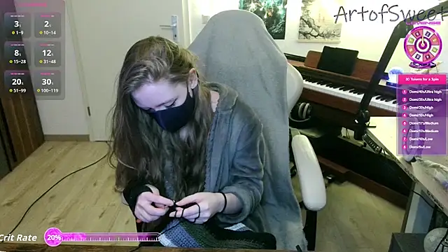 ArtofSweet online show from 02-16-26, 08:27