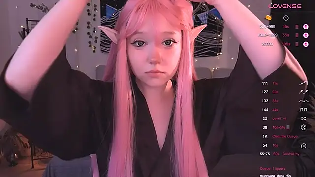 Snapshot of IrmaBell chatting on 10-19-25, 09:37 IrmaBell online show from 10-19-25, 09:37