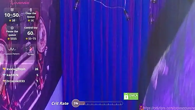 Snapshot of CrossyAayesha chatting on 09-09-25, 06:07 CrossyAayesha online show from 09-09-25, 06:07