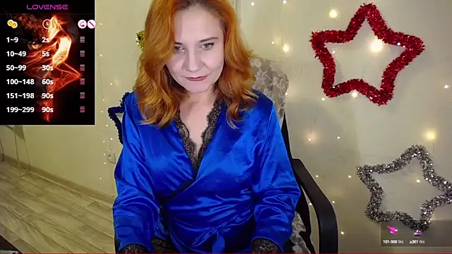 Snapshot of RedHeadSTARx chatting on 12-23-24, 02:45 RedHeadSTARx online show from 12-23-24, 02:45