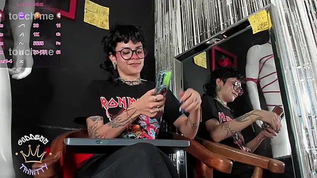 Snapshot of trinitty chatting on 10-07-25, 12:46 trinitty online show from 10-07-25, 12:46