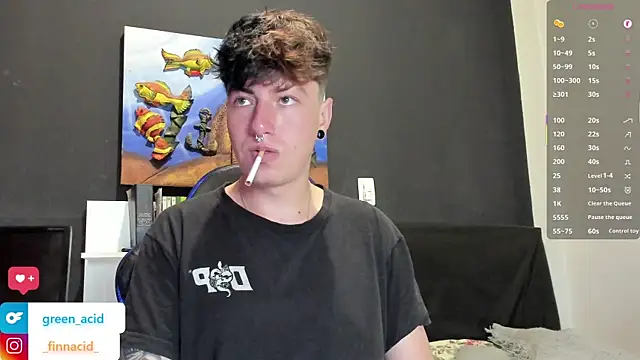 Green acid01 online show from 04-07-26, 09:15